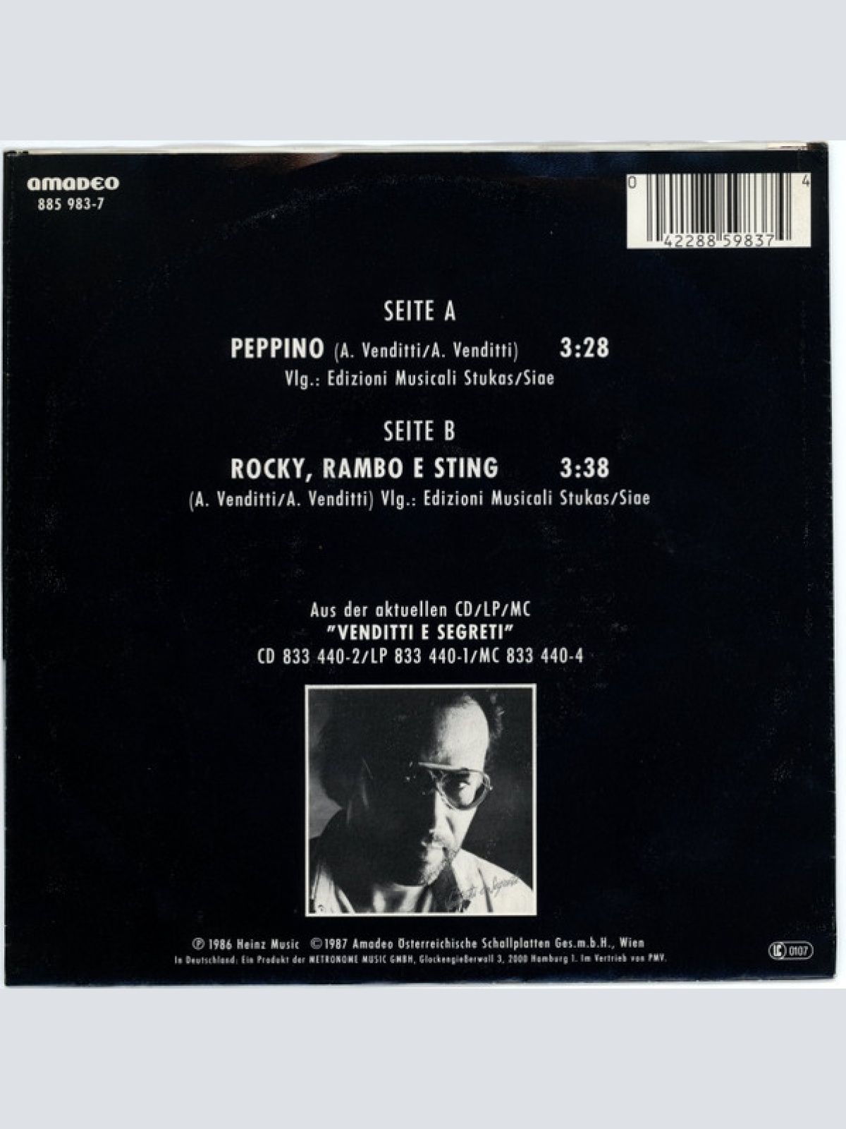 Vinyl / Antonello Venditti - Peppino