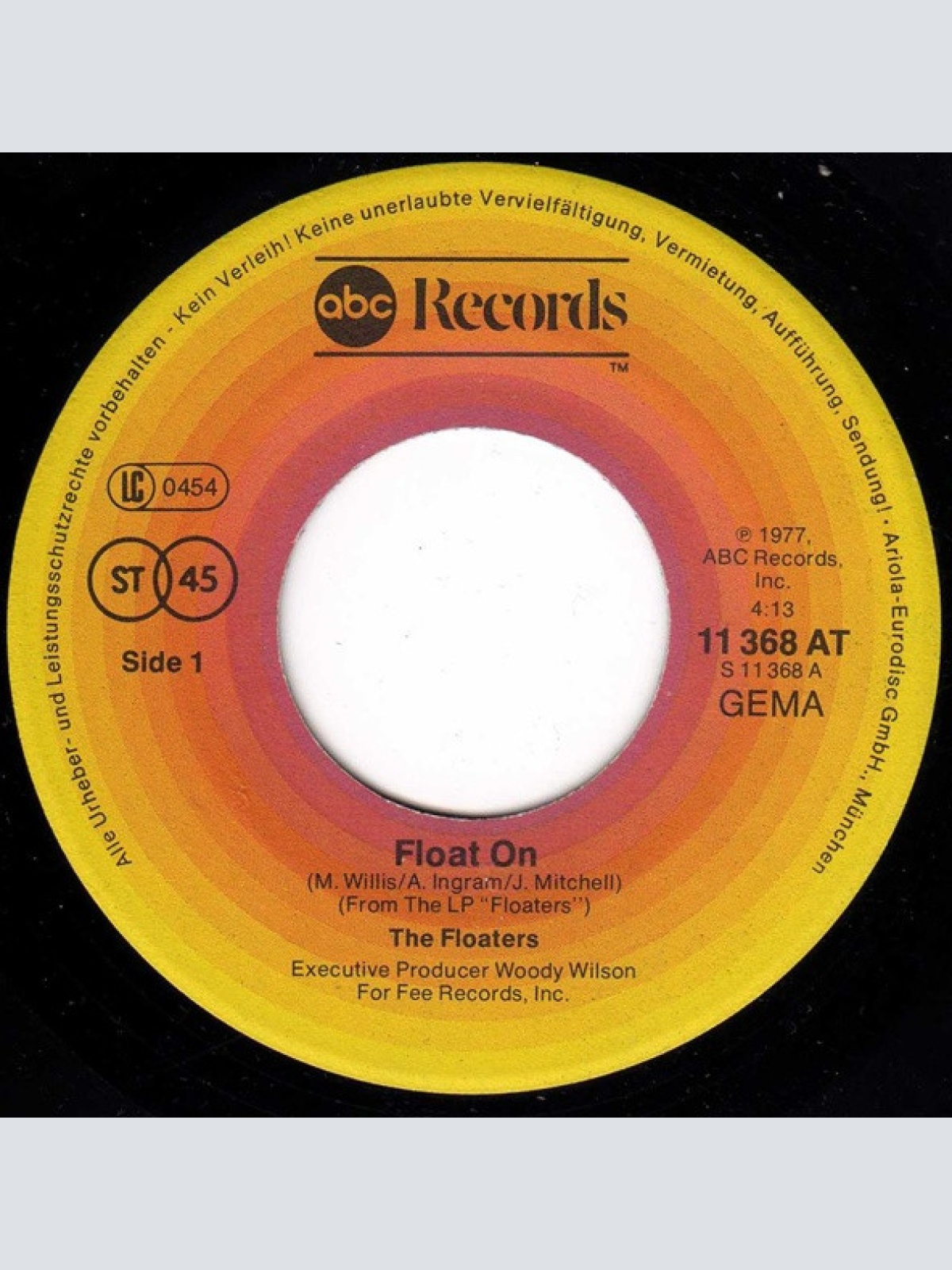 Vinyl / The Floaters - Float On