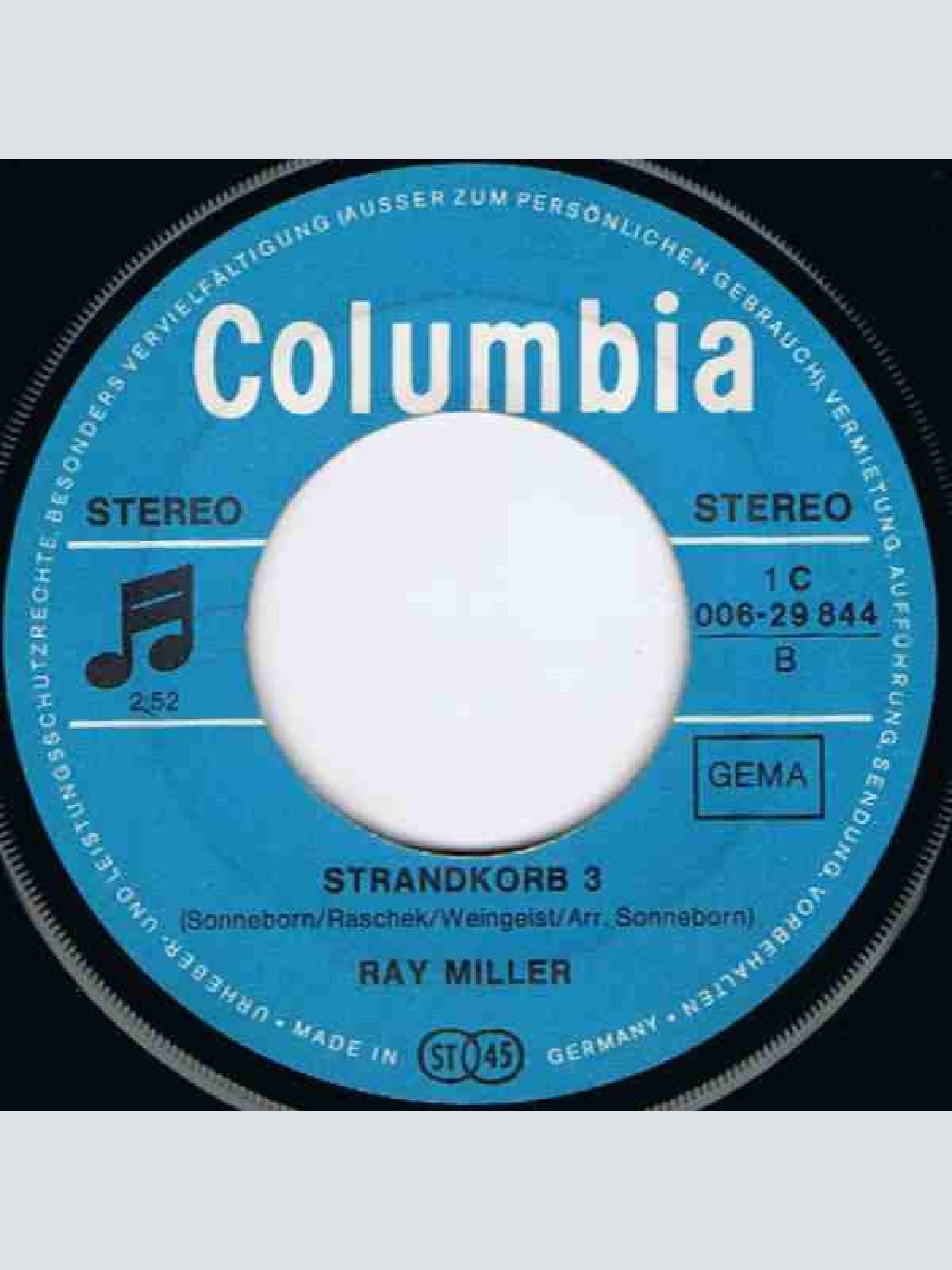 Vinyl / Ray Miller - O La La Brigitt