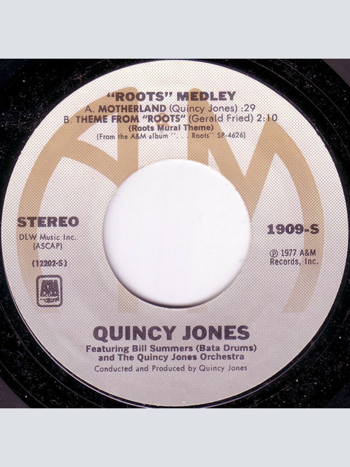 Vinyl / Quincy Jones - Roots Medley / Many Rains Ago (Oluwa)