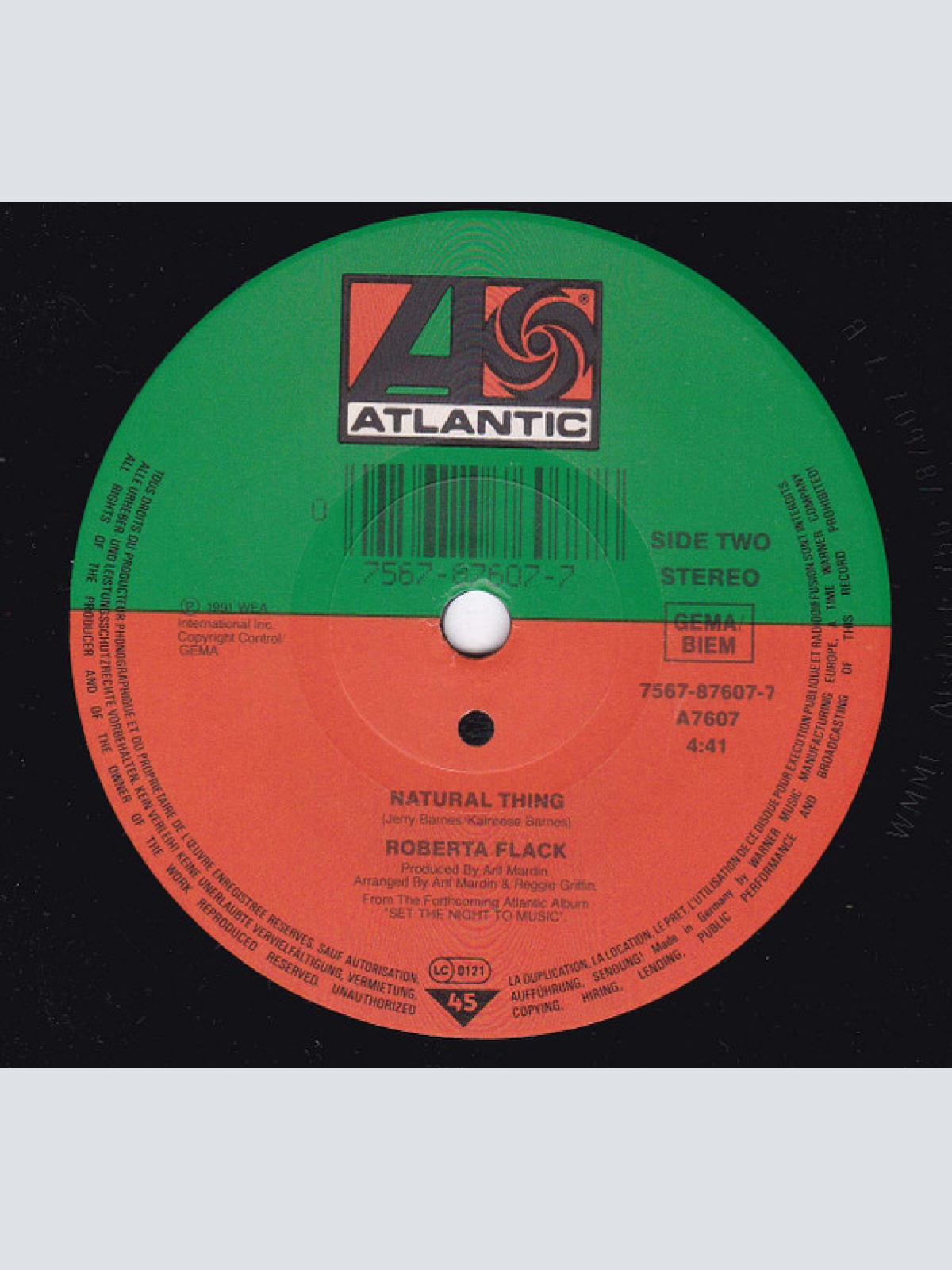 Vinyl / Roberta Flack Duet With Maxi Priest - Set The Night To Music