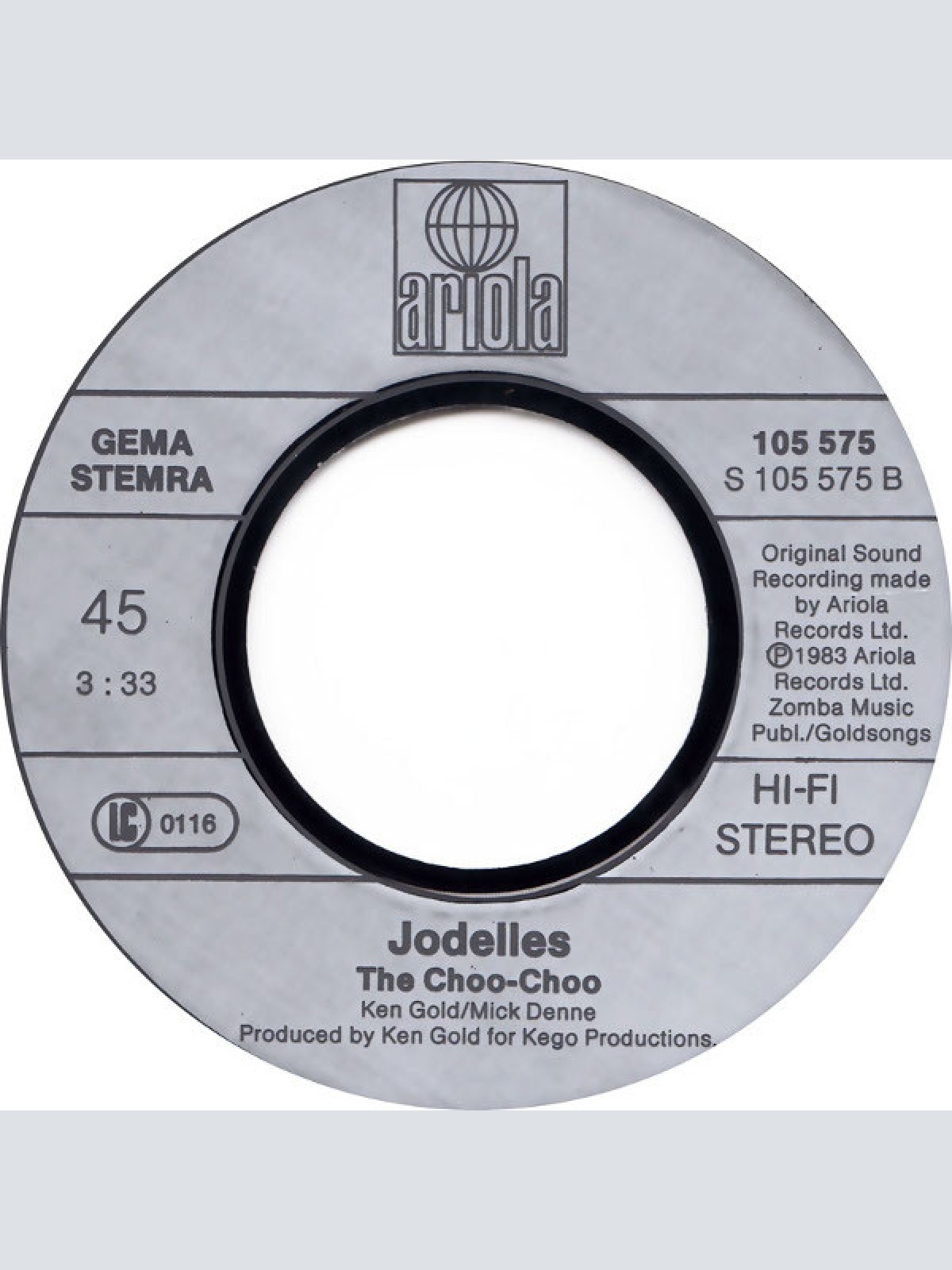 Vinyl / The Jodelles - My Boy