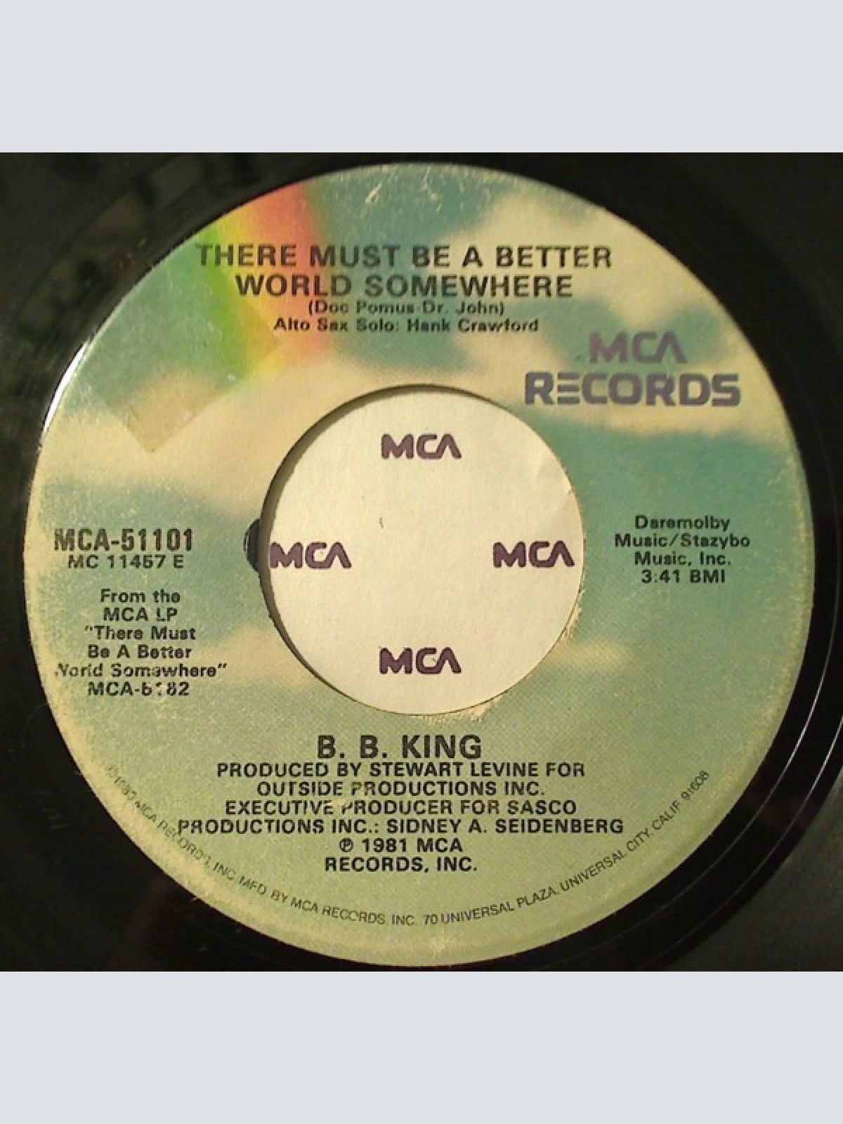 Vinyl / B.B. King - There Must Be A Better World Somewhere