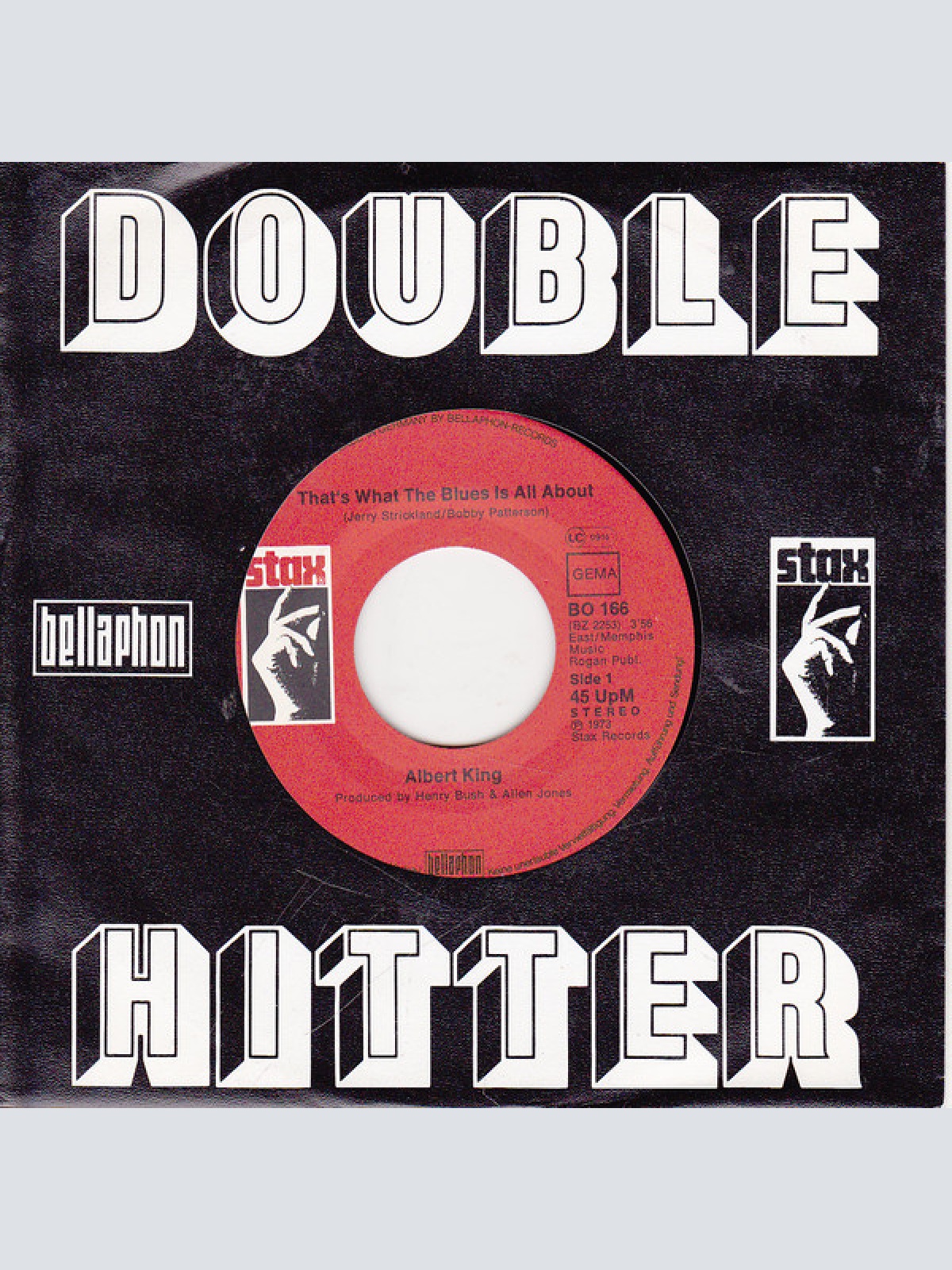 Vinyl / Albert King - That's What The Blues Is All About / Breaking Up Somebody's Home