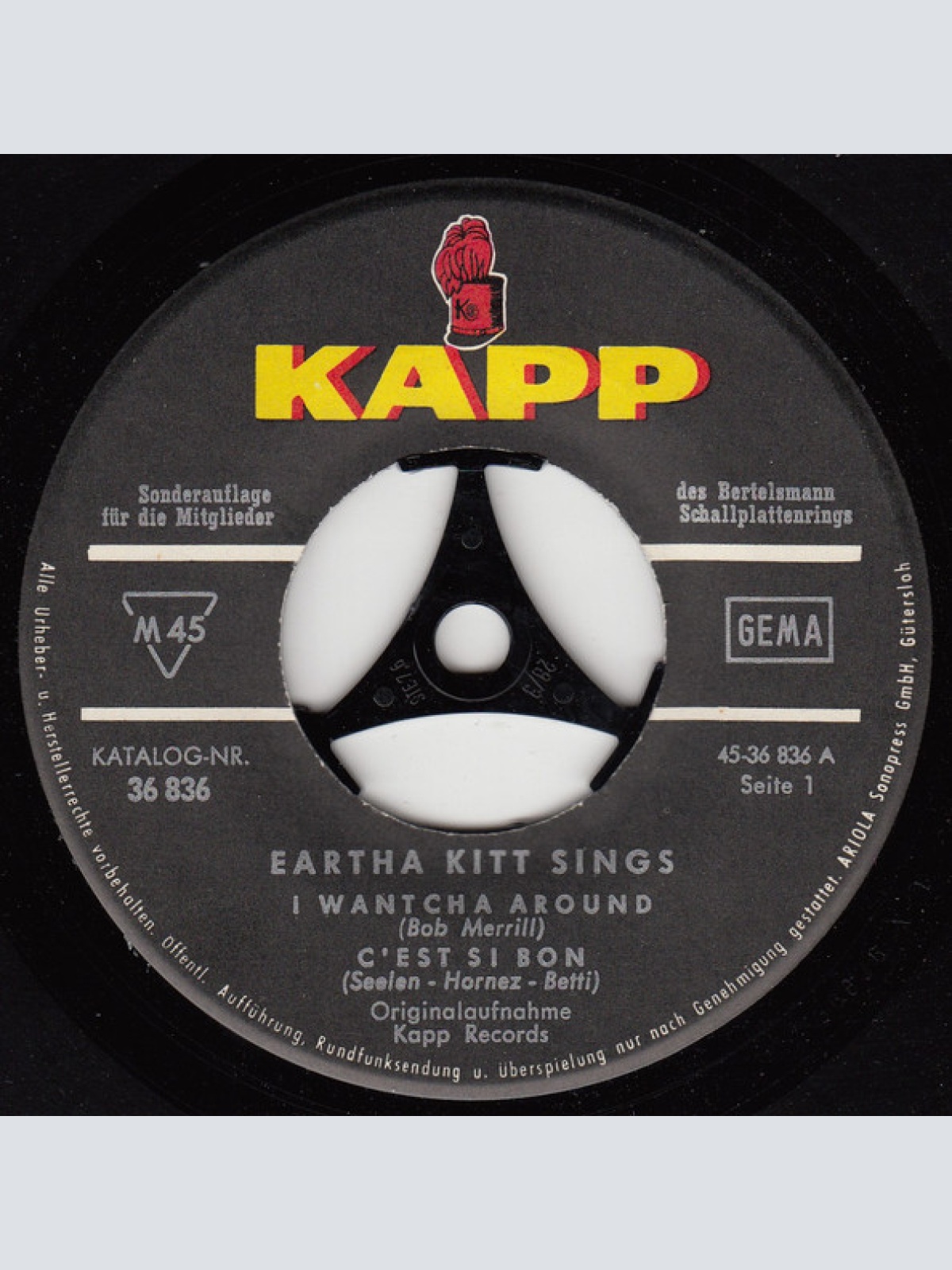 Vinyl / Eartha Kitt - Eartha Kitt Sings