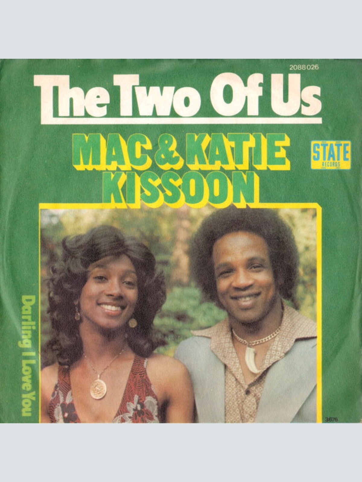 Vinyl / Mac And Katie Kissoon - The Two Of Us / Darling I Love You
