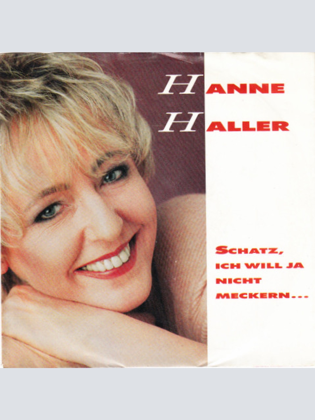 Vinyl / Hanne Haller - Schatz, Ich Will Ja Nicht Meckern