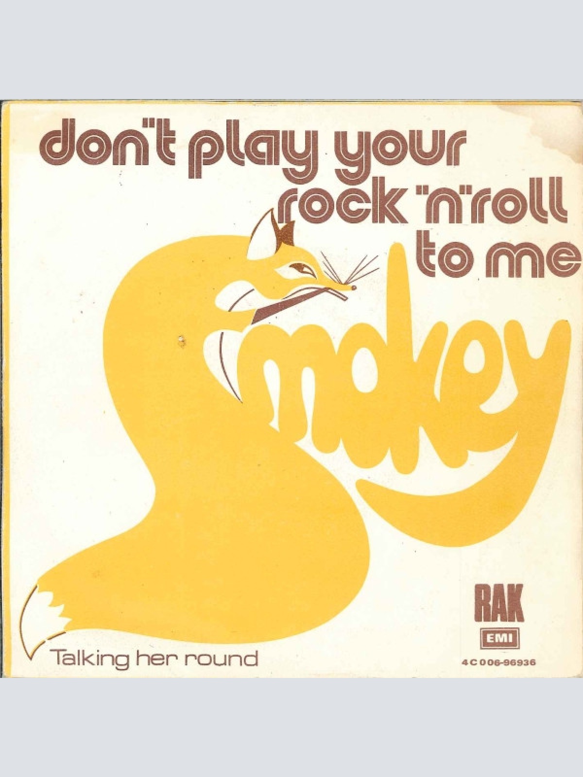 Vinyl / Smokey* - Don't Play Your Rock 'N'Roll To Me