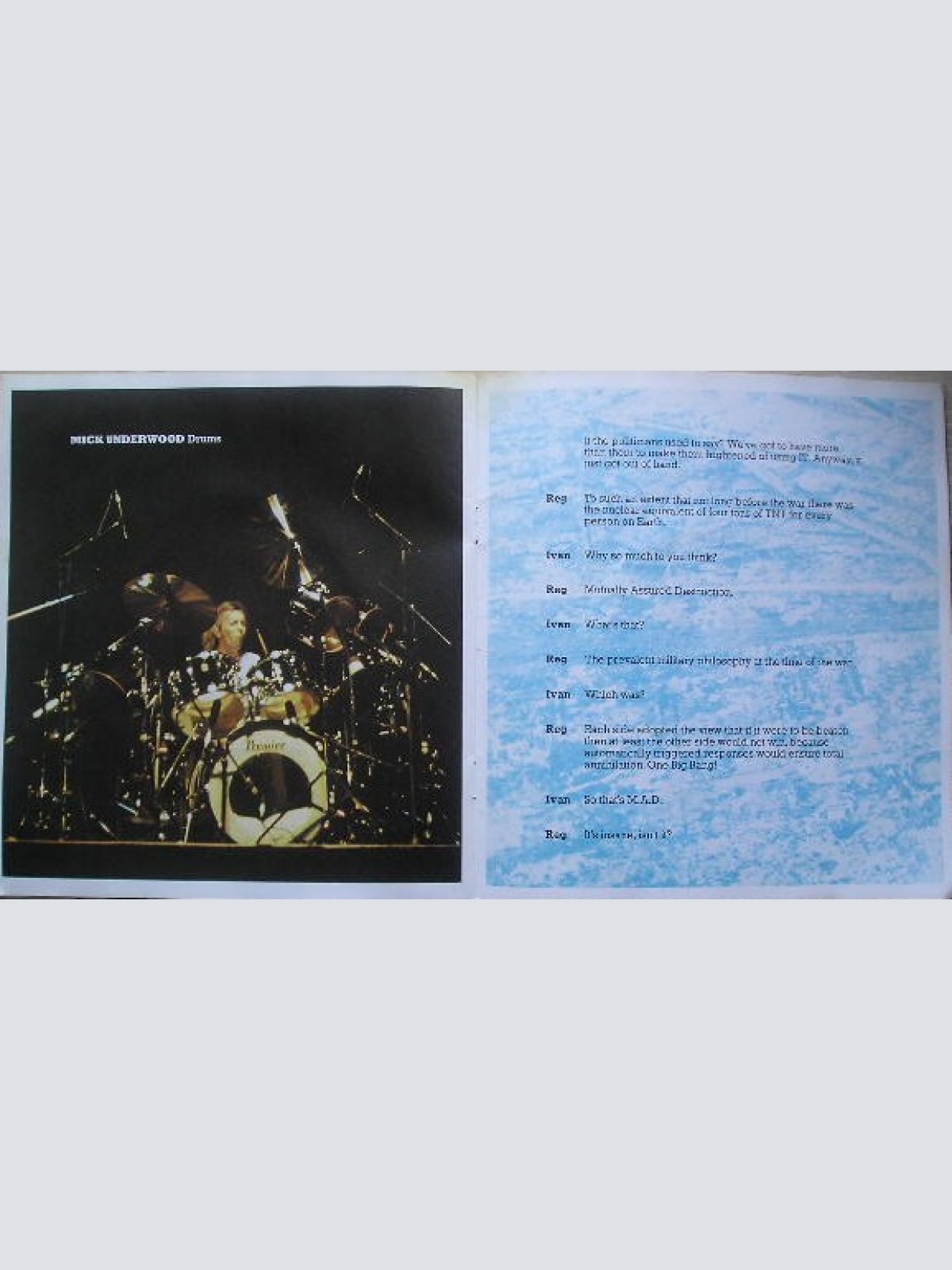 Vinyl / Gillan - Mutually Assured Destruction