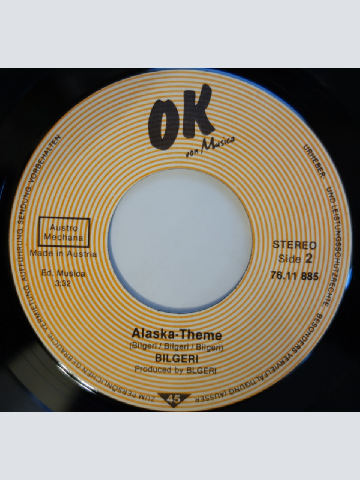 Vinyl / Bilgeri - Desperado