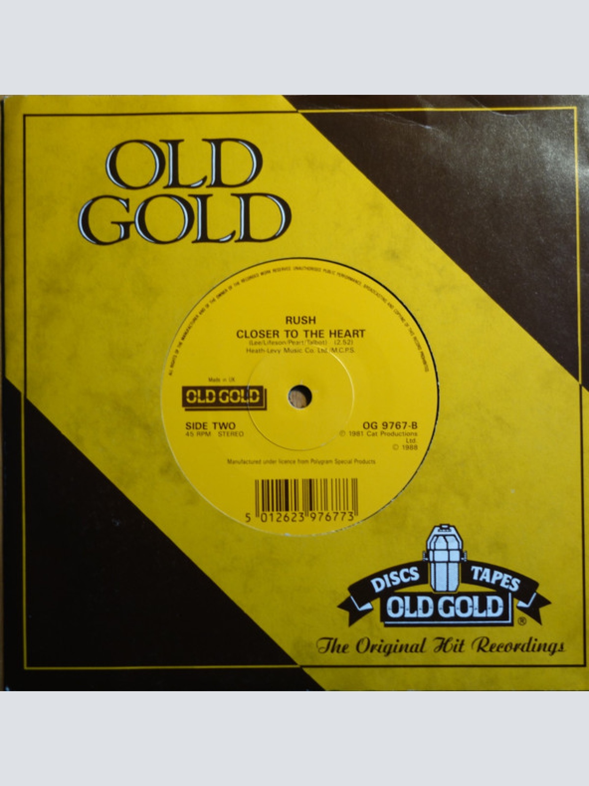 Vinyl / Rush - Spirit Of Radio