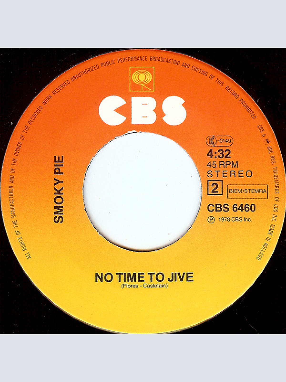 Vinyl / Smoky Pie - Funky Ways