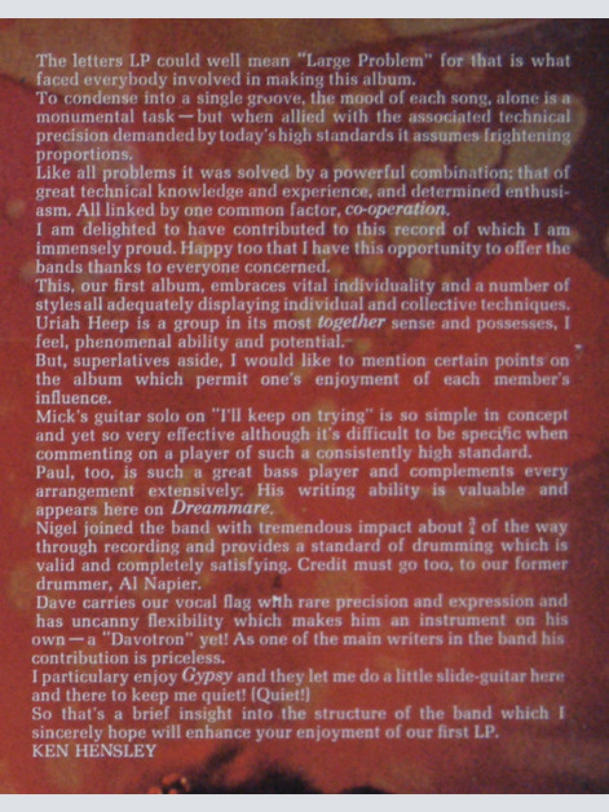 Vinyl / Uriah Heep - ...Very 'Eavy ... Very 'Umble