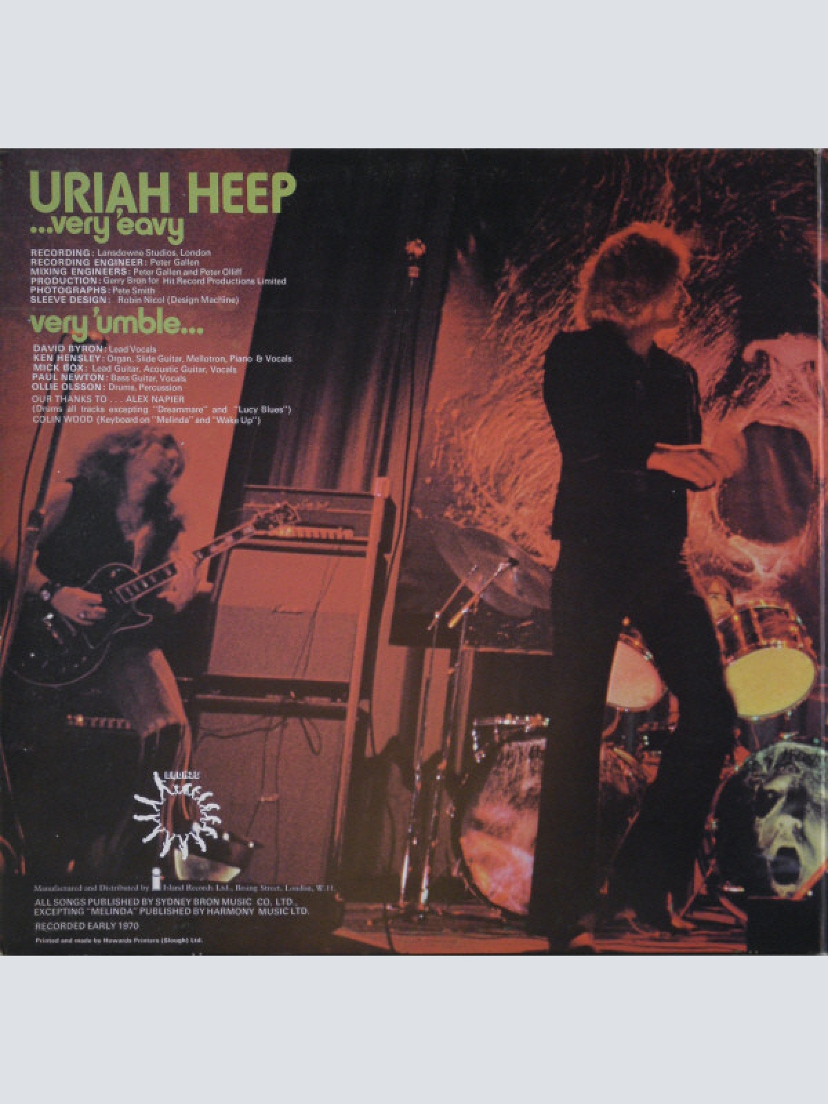 Vinyl / Uriah Heep - ...Very 'Eavy ... Very 'Umble