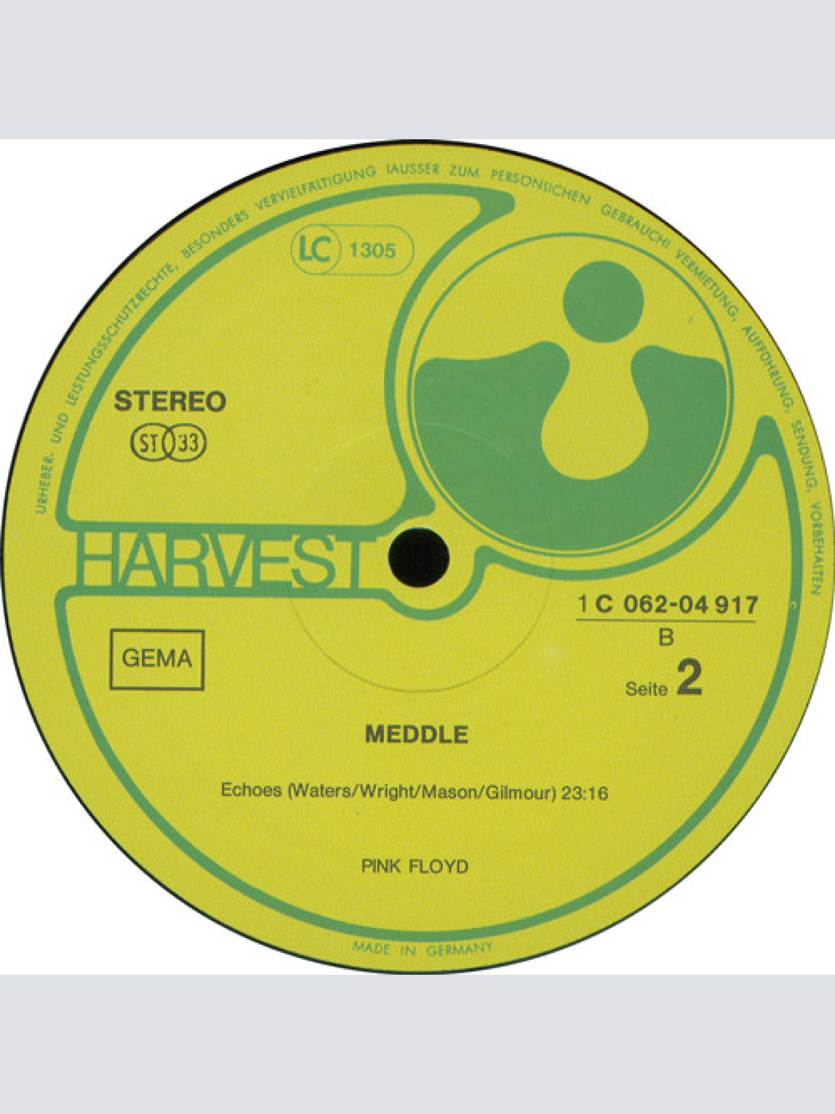 Vinyl / Pink Floyd - Meddle