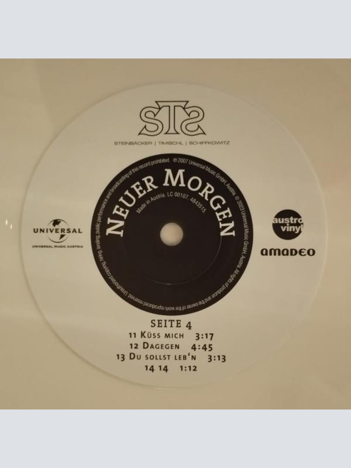 Vinyl / STS (3) - Neuer Morgen