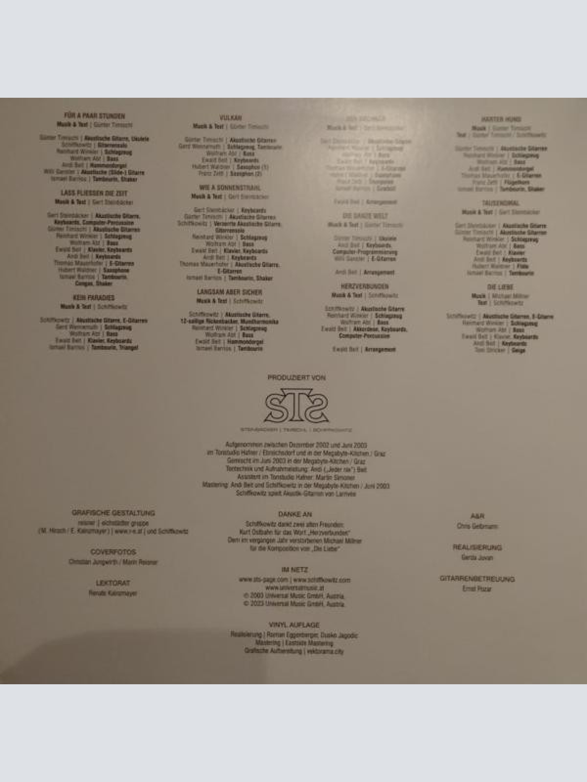 Vinyl / STS (3) - Herzverbunden