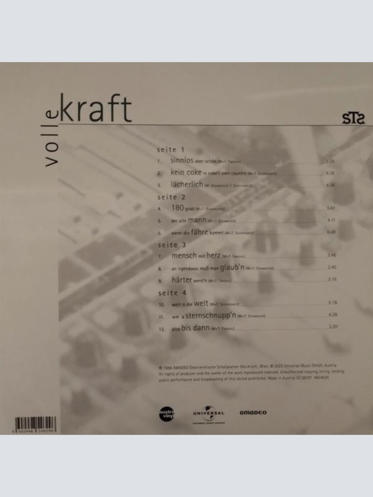 Vinyl / STS (3) - Volle Kraft
