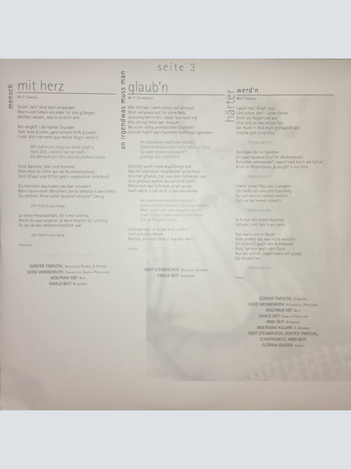 Vinyl / STS (3) - Volle Kraft