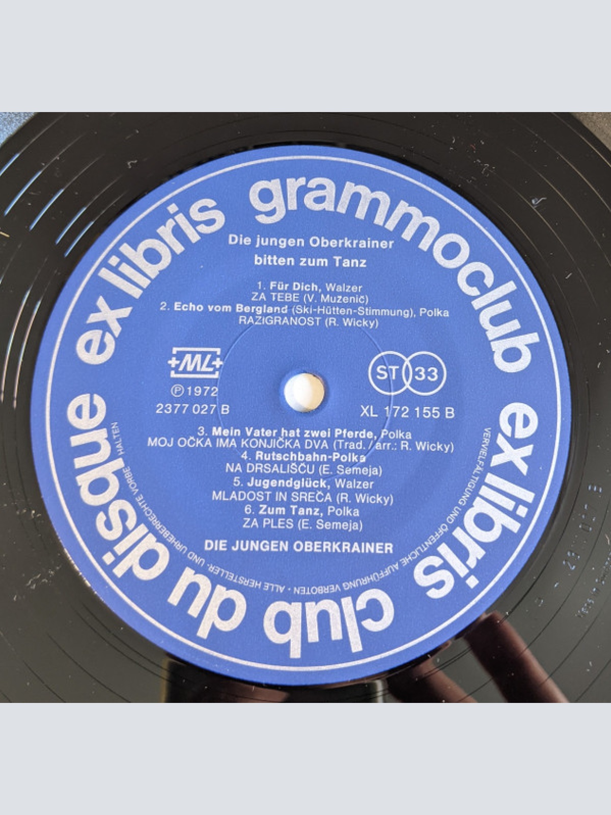 Vinyl / Die Jungen Oberkrainer - Bitten Zum Tanz