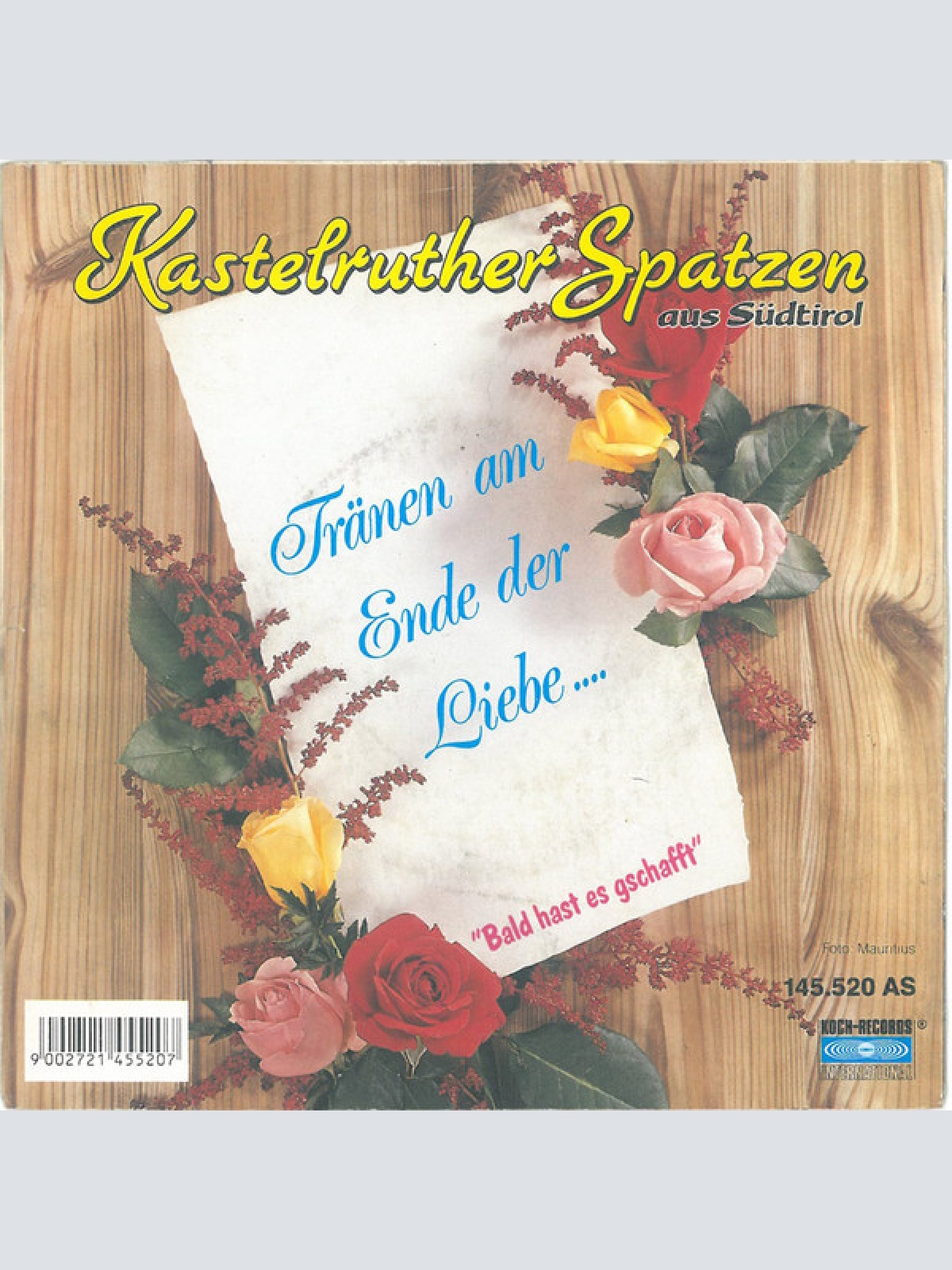 Vinyl / Kastelruther Spatzen - Tränen Am Ende Der Liebe