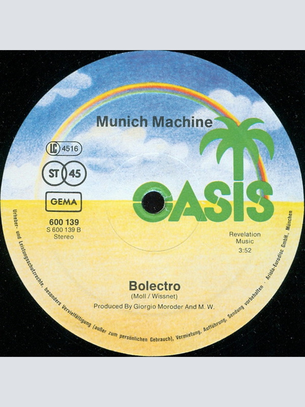 Vinyl / Munich Machine - Party Light (Long Version)