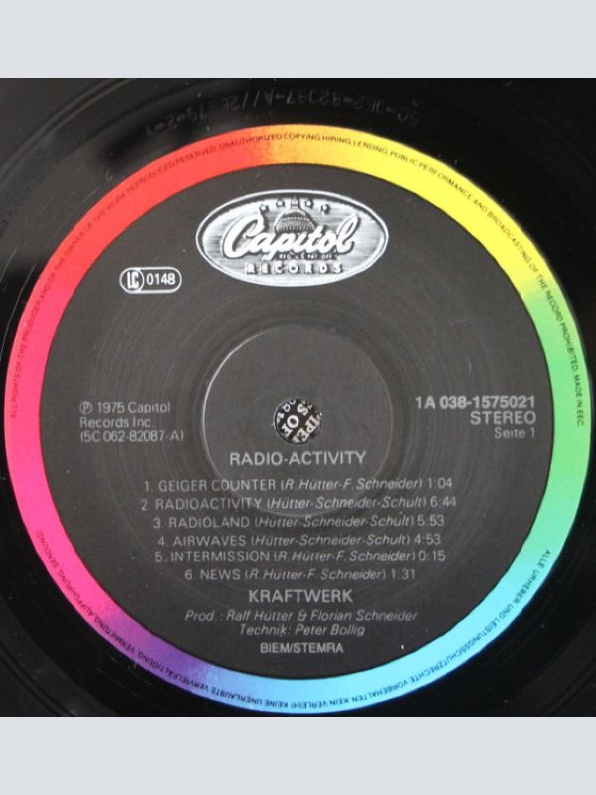Vinyl / Kraftwerk - Radio-Activity