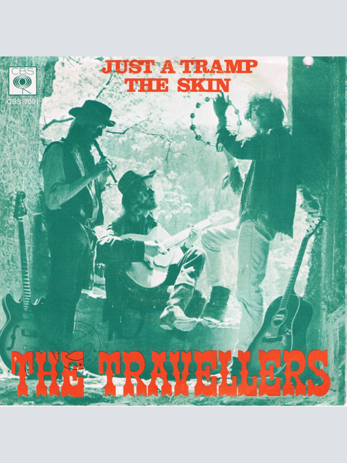Vinyl / The International Travellers - Just A Tramp / The Skin
