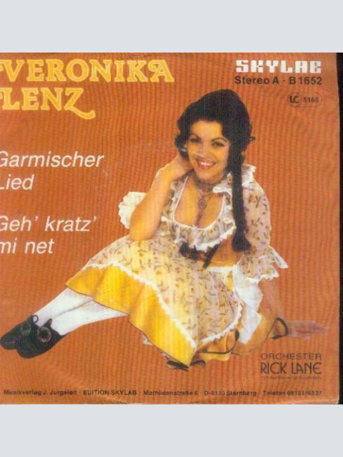 Vinyl / Veronika Lenz - Garmischer Lied