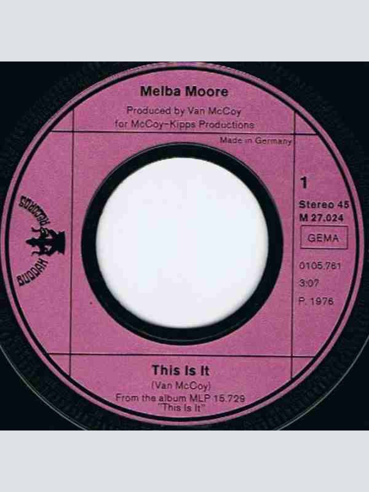 Vinyl / Melba Moore - This Is It