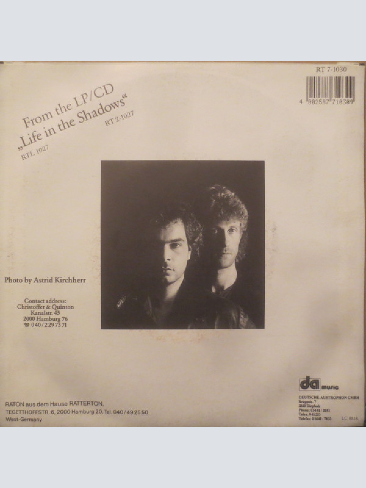 Vinyl / Christoffer & Quinton - Sad Try