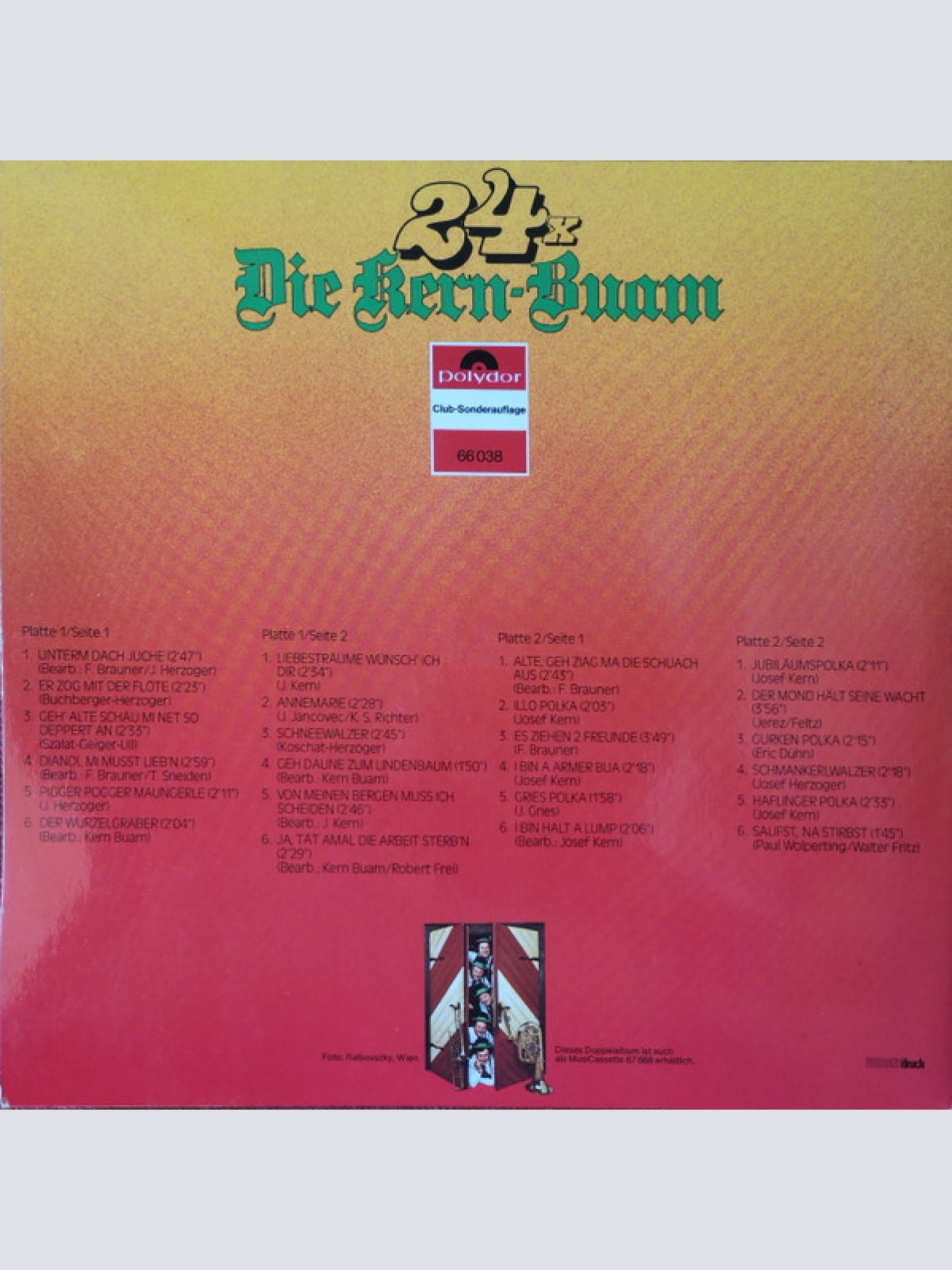 Vinyl / Die Kern Buam - 24 x Die Kern-Buam