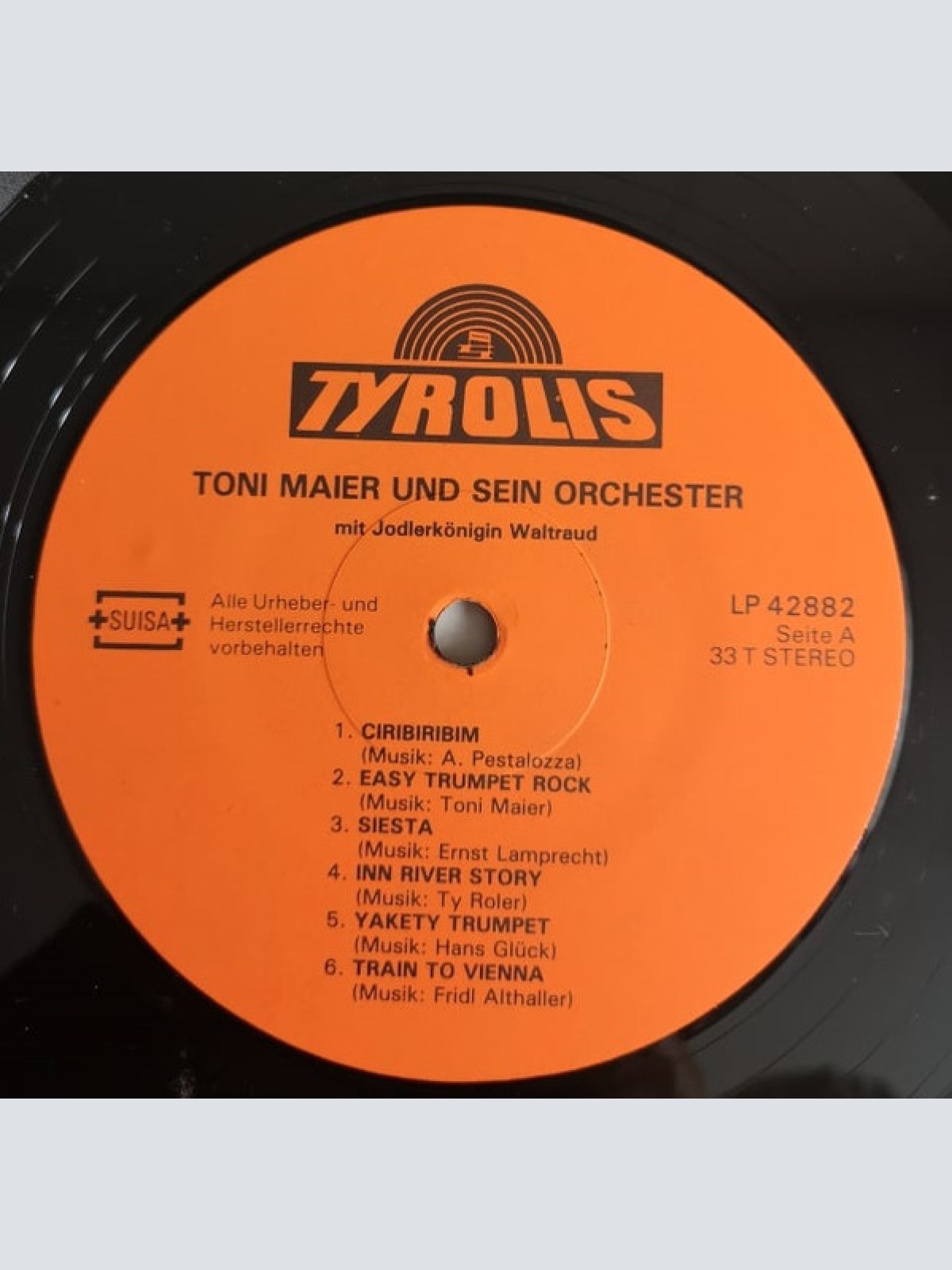 Vinyl / Toni Maier & Sein Orchester - Toni Maier Und Sein Orchester Mit Jodelkönigin Waltraud