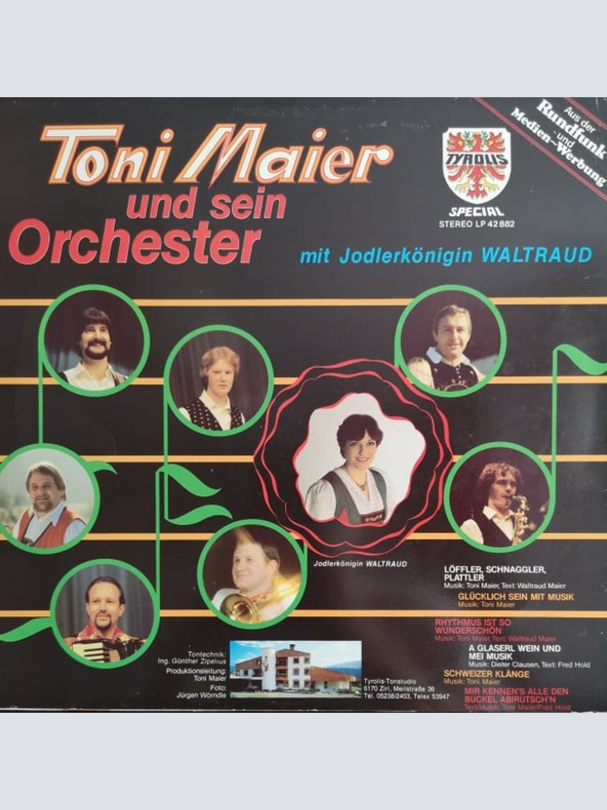 Vinyl / Toni Maier & Sein Orchester - Toni Maier Und Sein Orchester Mit Jodelkönigin Waltraud