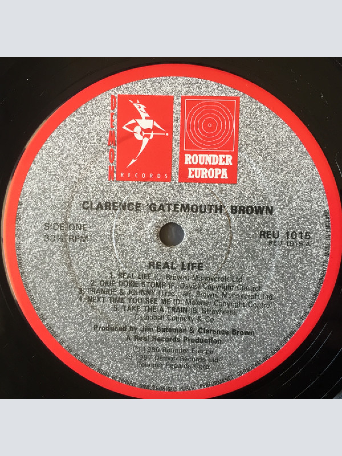 Vinyl / Clarence Gatemouth Brown* - Real Life