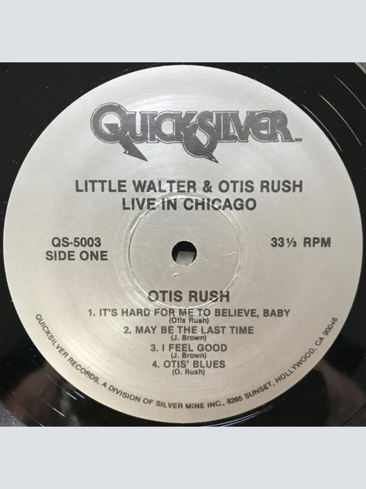 Vinyl / Little Walter & Otis Rush - Live In Chicago