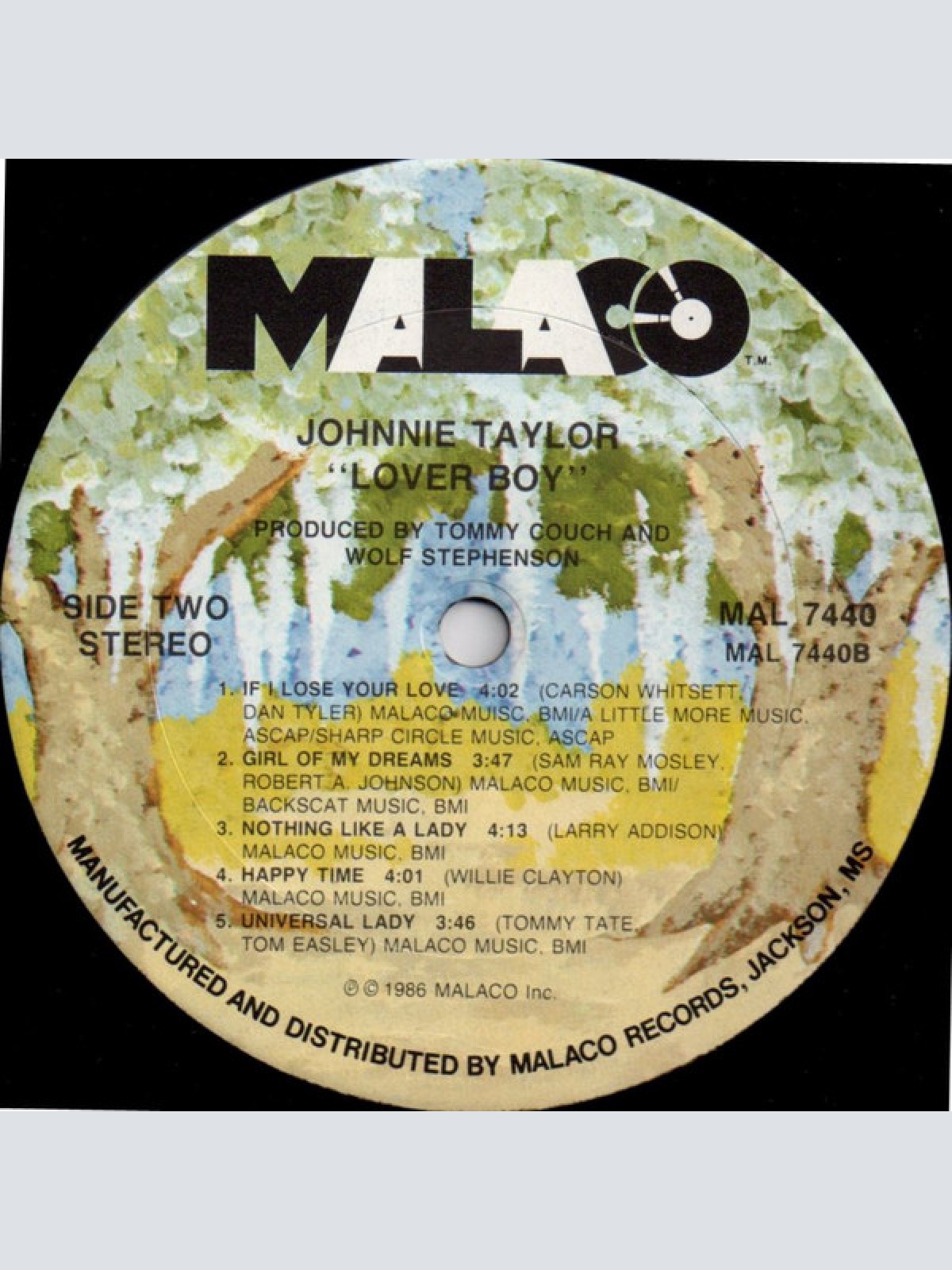 Vinyl / Johnnie Taylor - Lover Boy