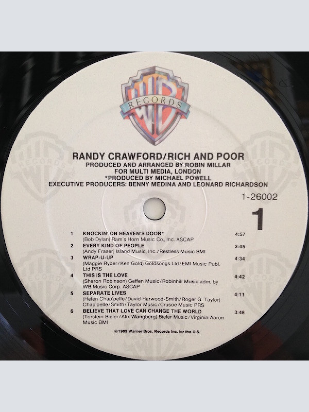 Vinyl / Randy Crawford - Rich And Poor