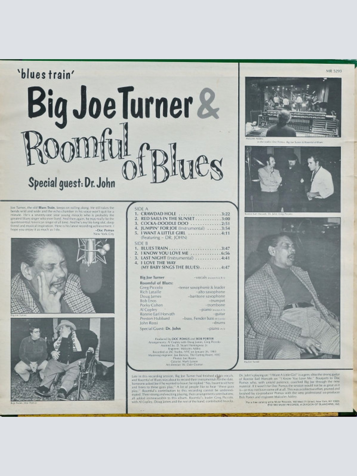 Vinyl / Big Joe Turner & Roomful Of Blues - Blues Train