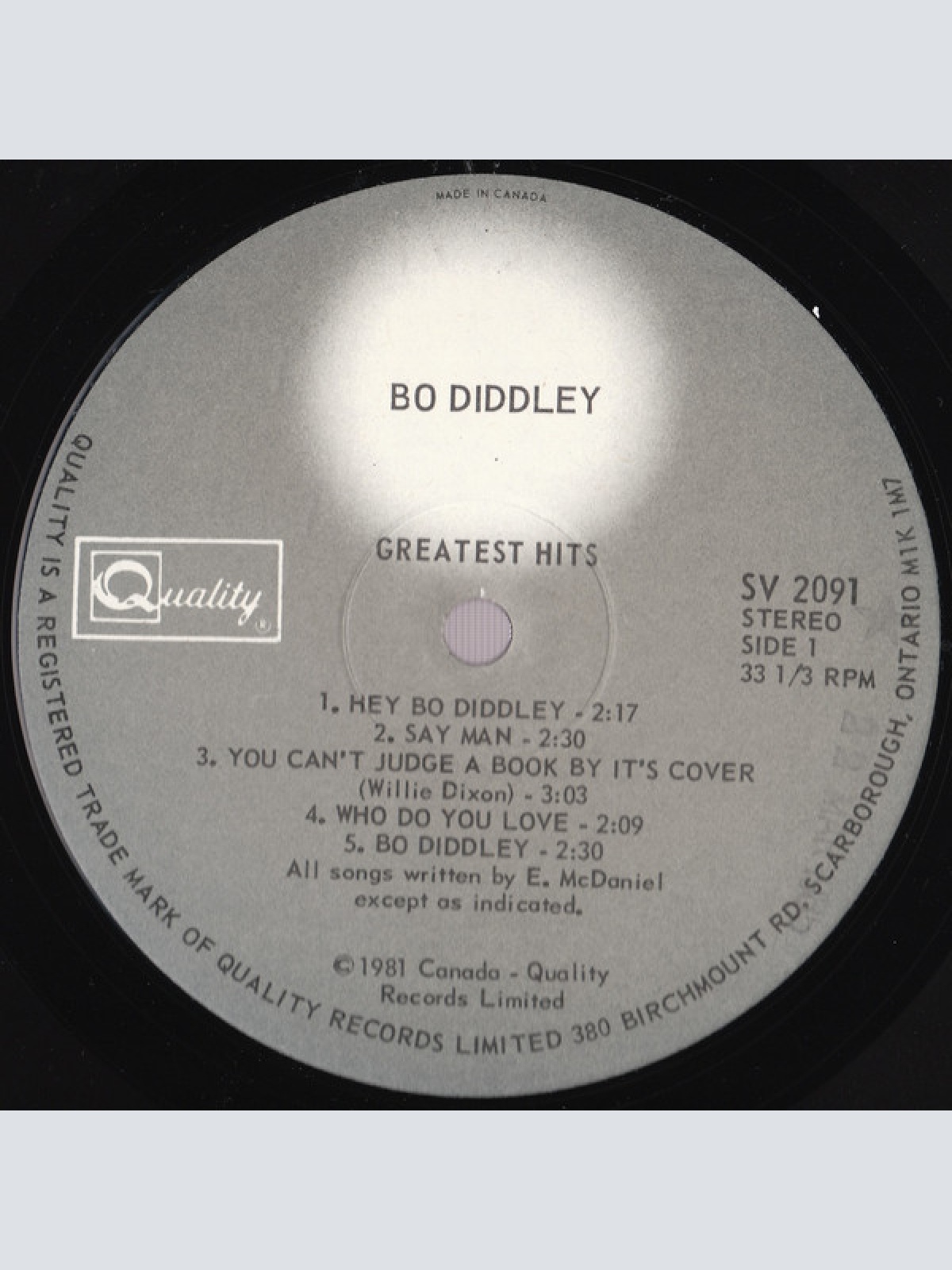 Vinyl / Bo Diddley - The Greatest Hits Of Bo Diddley