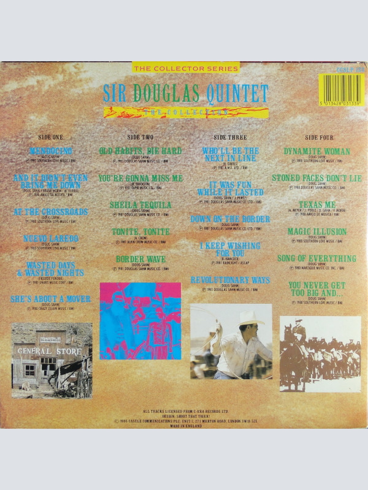 Vinyl / Sir Douglas Quintet - The Collection