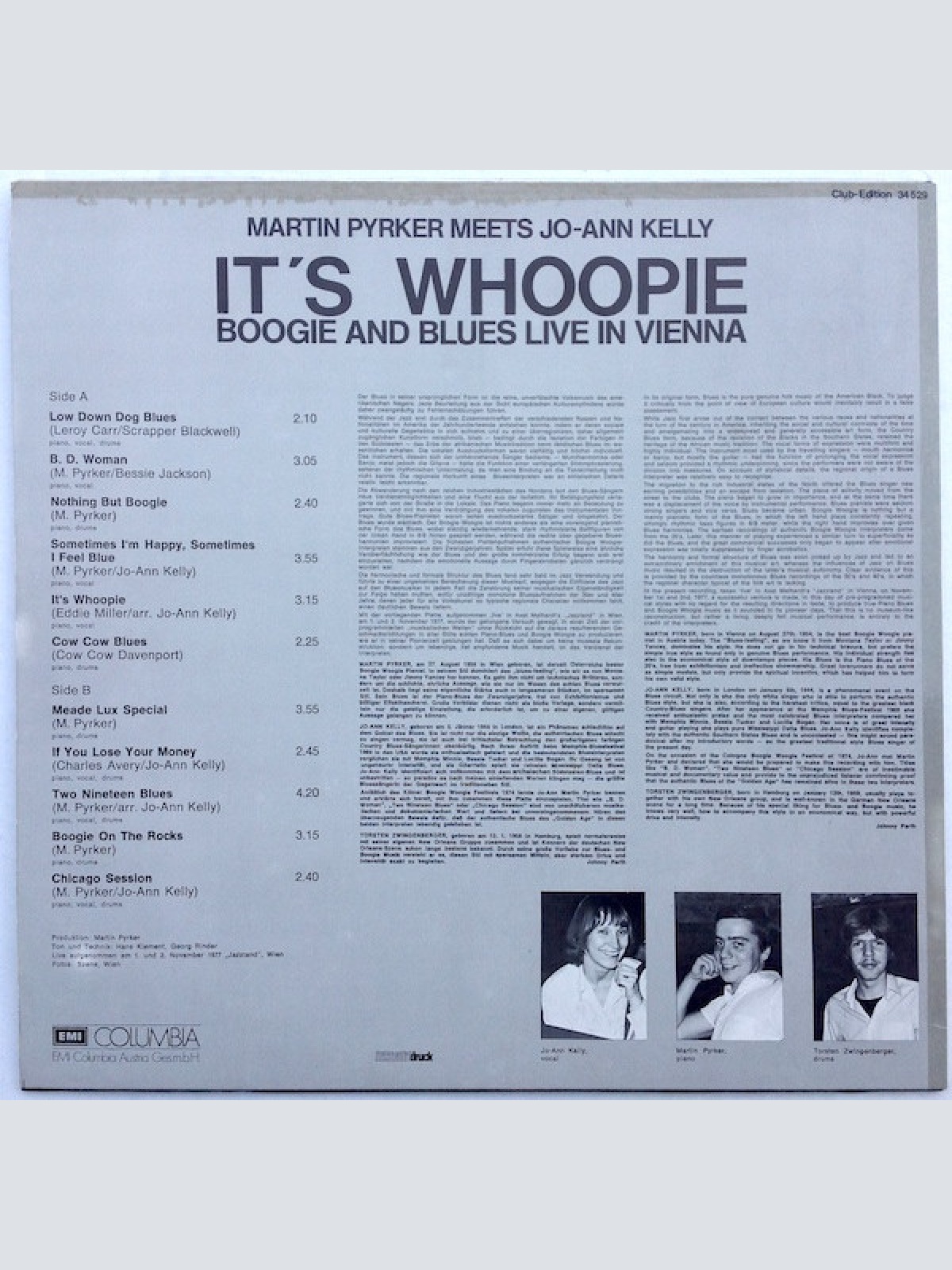 Vinyl / Martin Pyrker Meets Jo-Ann Kelly - It's Whoopie