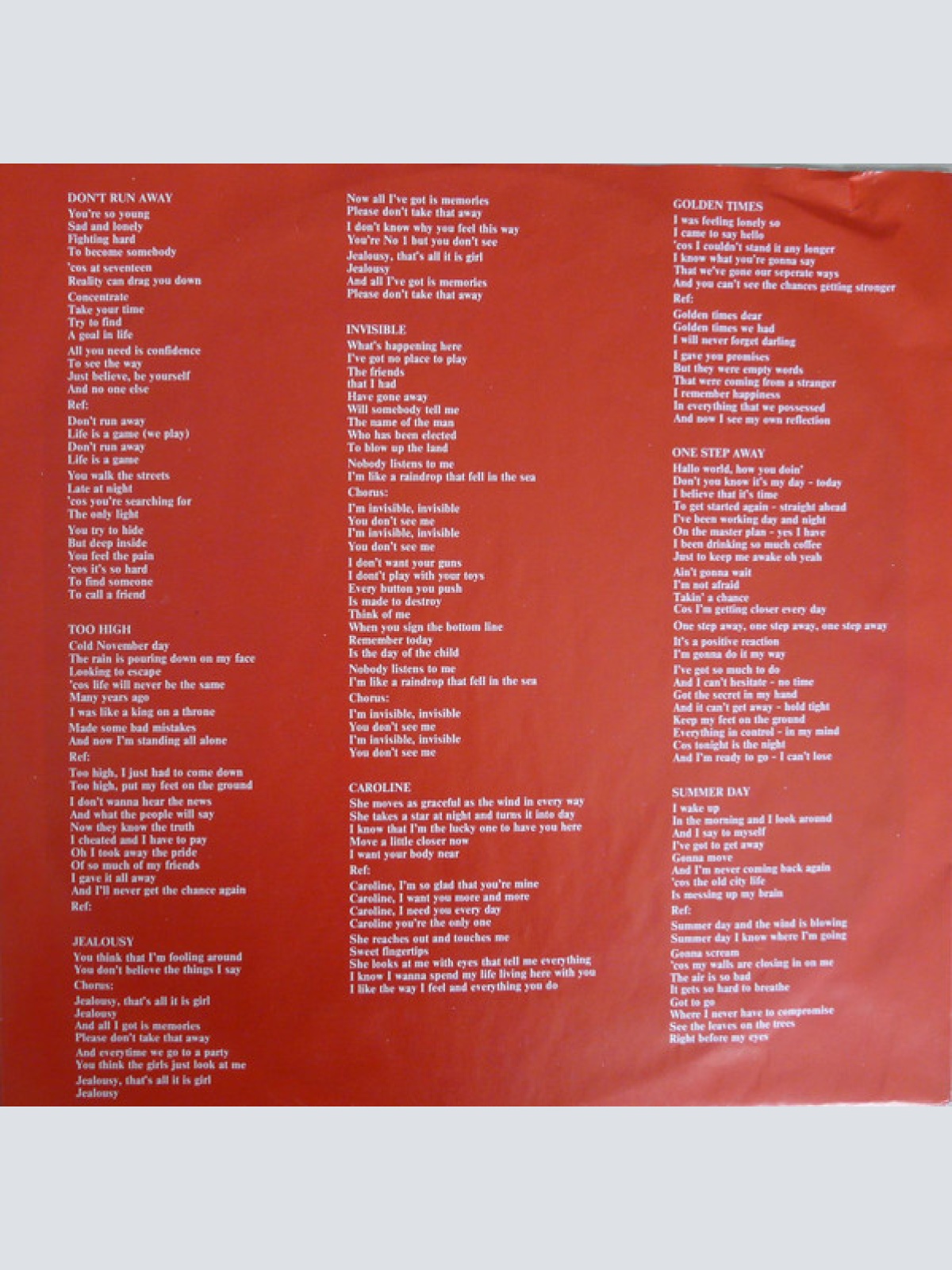 Vinyl / Tokyo (4) - San