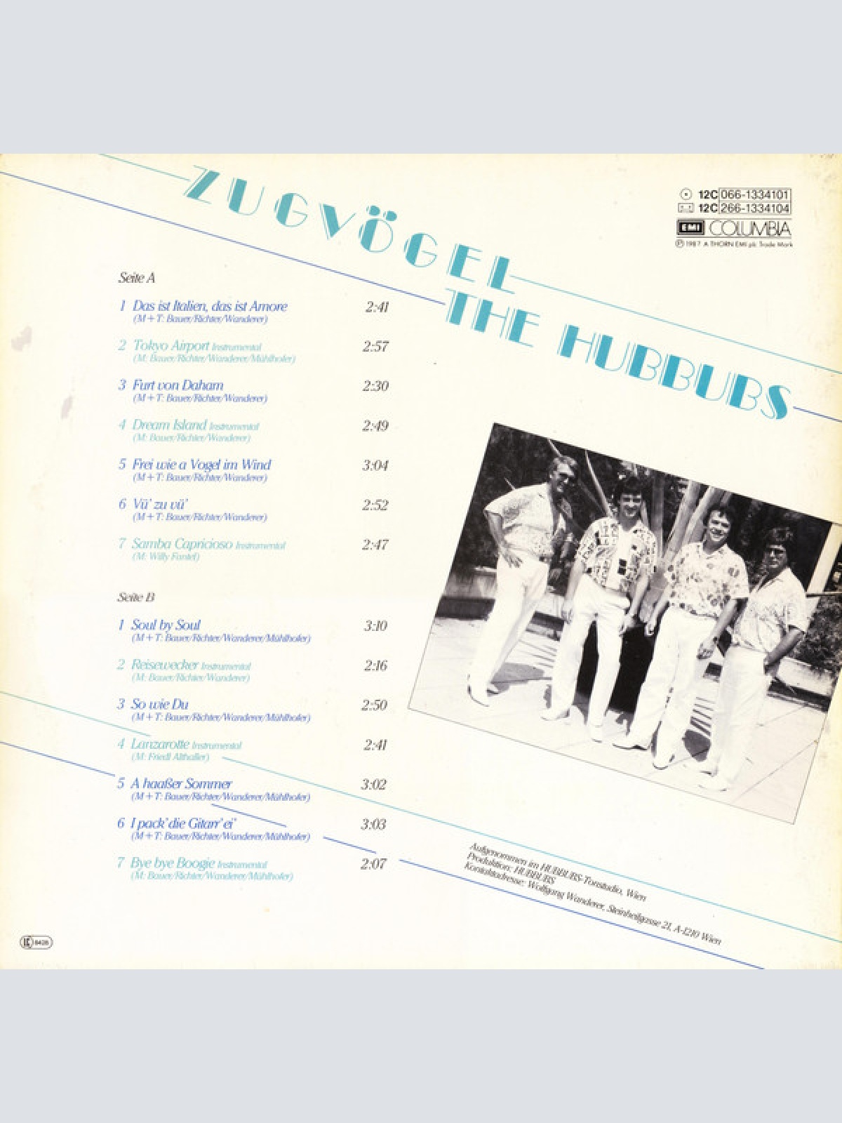 Vinyl / The Hubbubs - Zugvögel