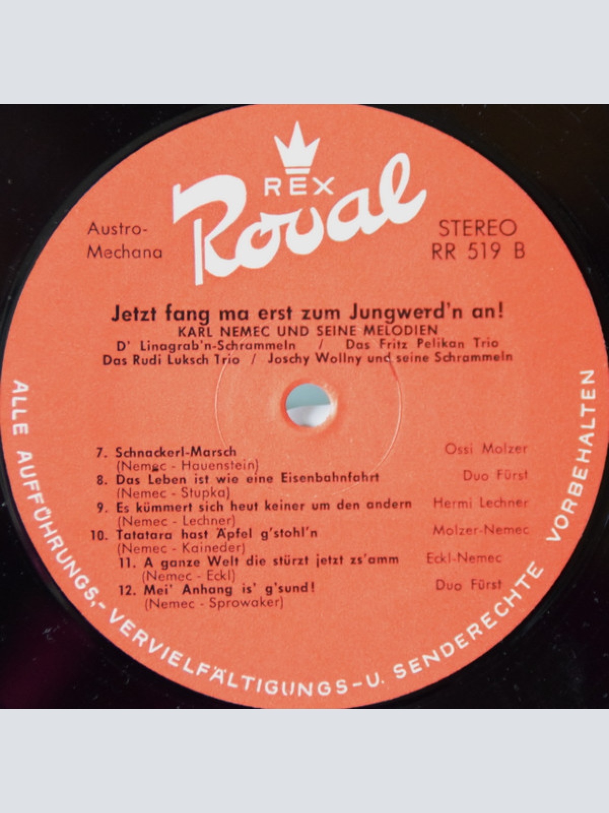 Vinyl / Various - Jetzt Fang Ma Erst Zum Jungwerd'n An! (Karl Nemec Und Seine Melodien)