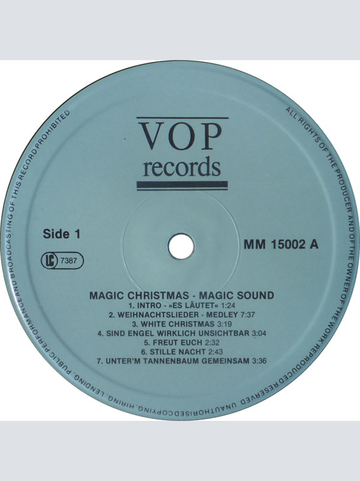 Vinyl / Magic Sound (2) - Magic Christmas