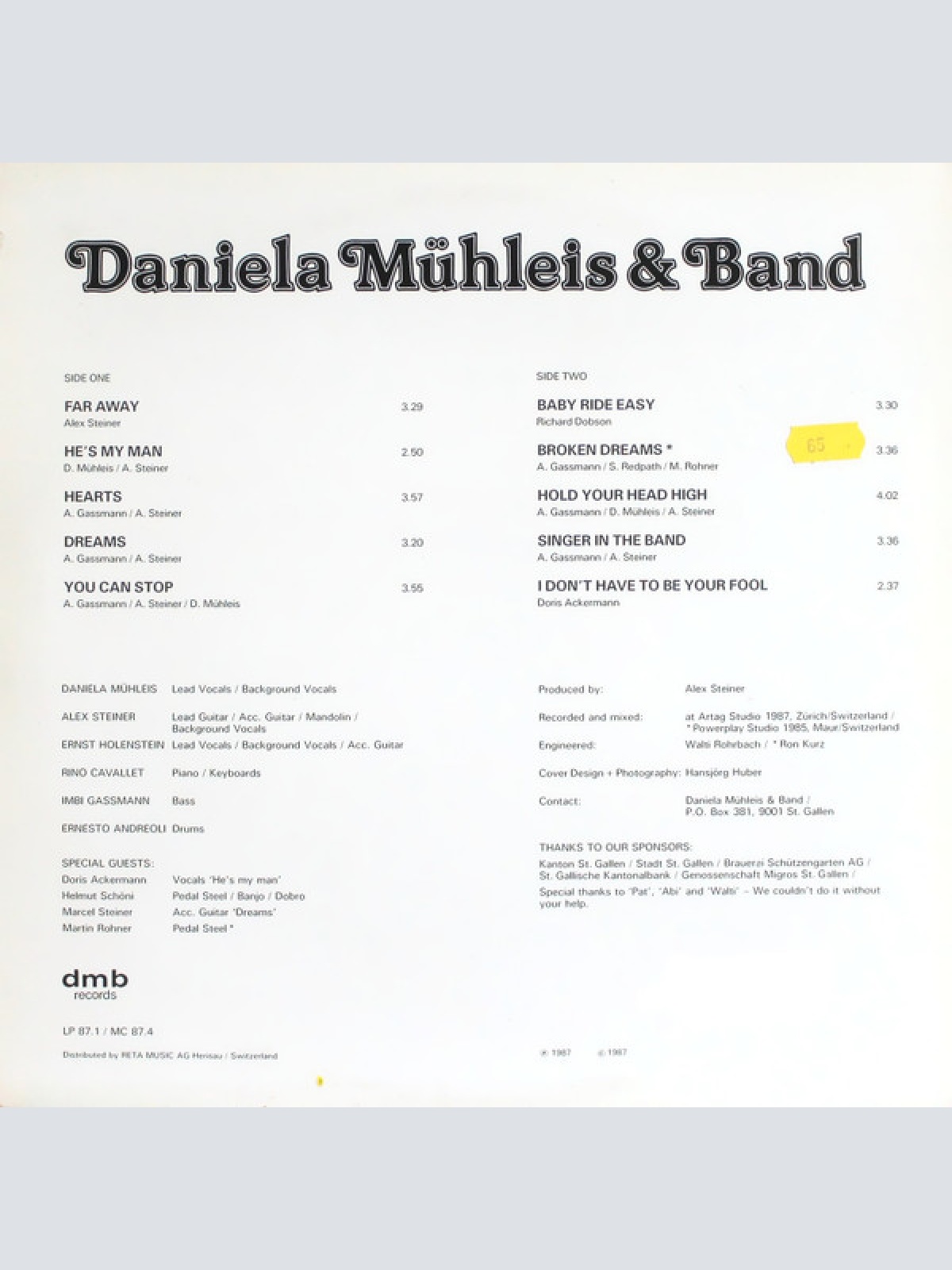 Vinyl / Daniela Mühleis & Band - Far Away