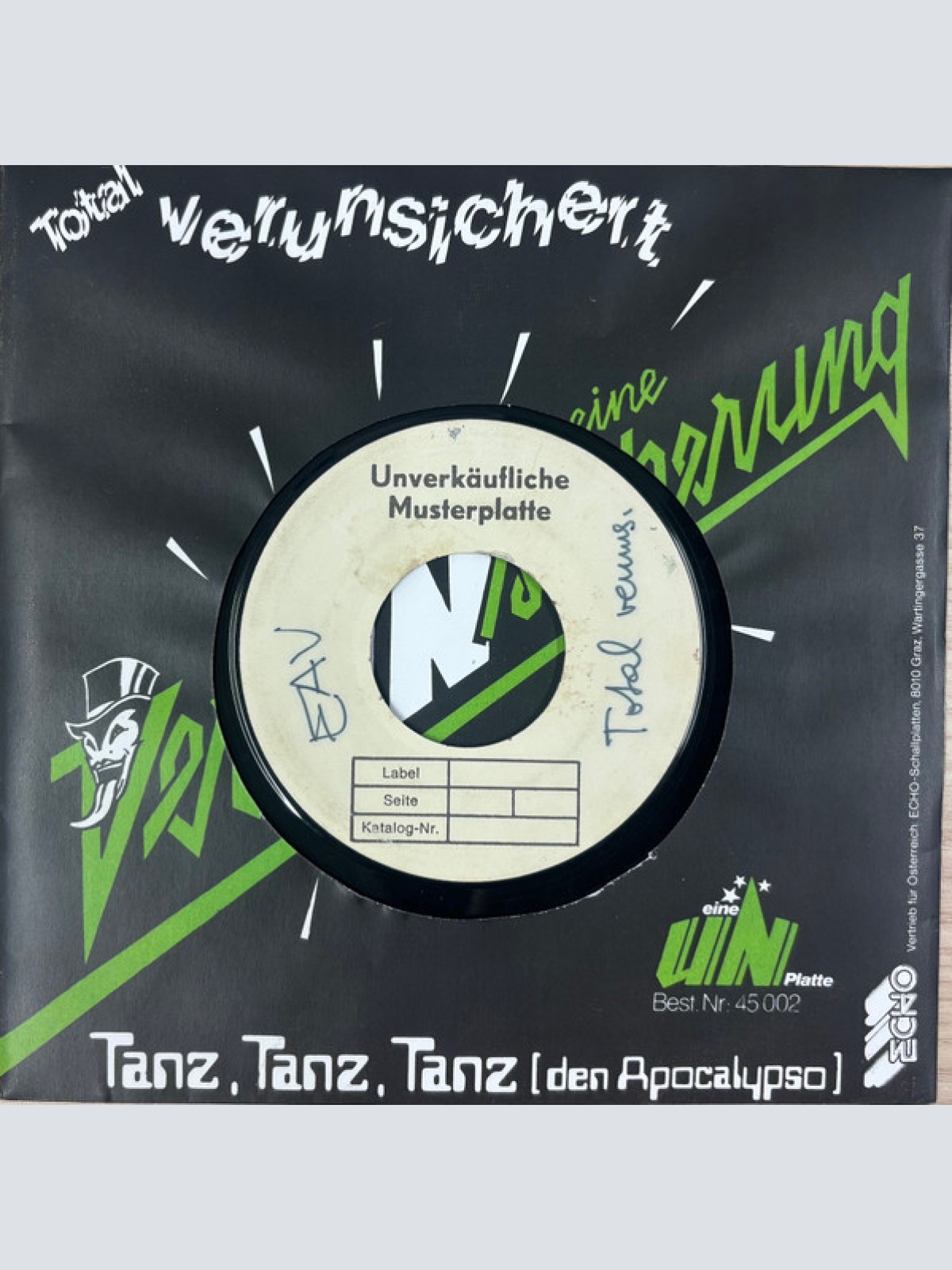 Vinyl / EAV (Erste Allgemeine Verunsicherung) - Total Verunsichert