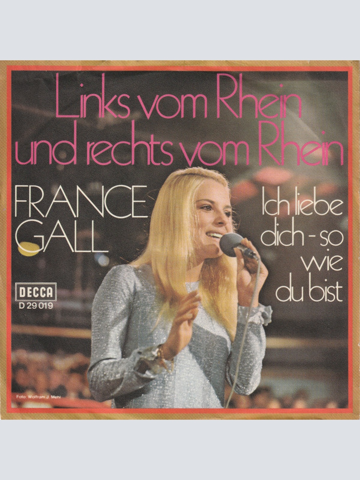 Vinyl / France Gall - Ich Liebe Dich - So Wie Du Bist