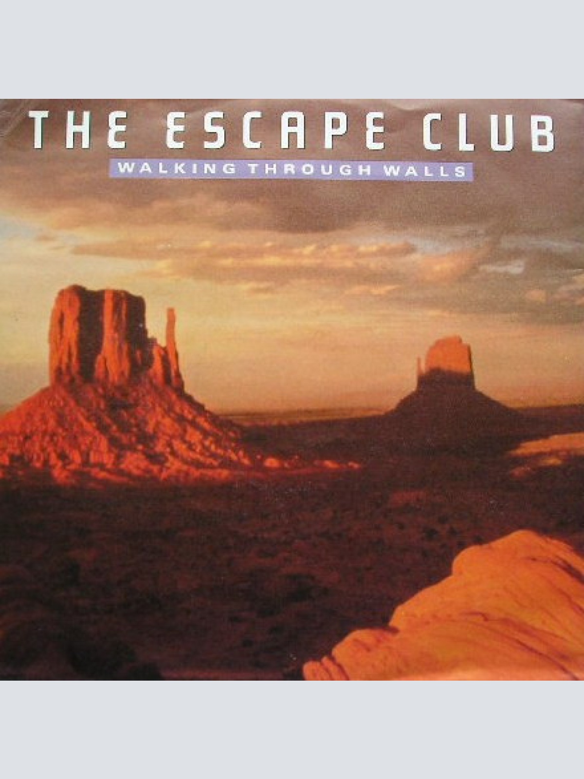 Vinyl / The Escape Club - Walking Through Walls